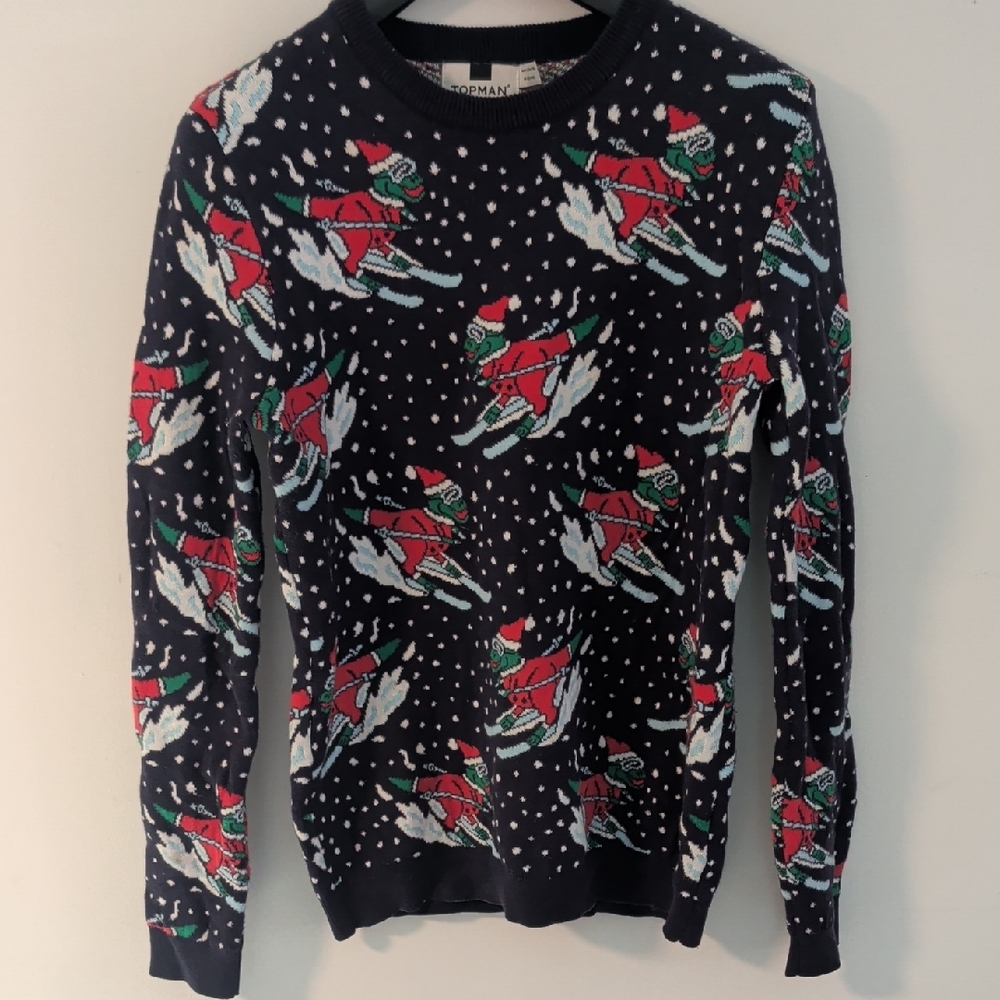 Topman Multicolor Knit Sweater